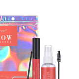 Maxbell Eyebrow Shaping Brow Soap Kit Growth Serum Brush Aloe Vera Water Color bag - Aladdin Shoppers