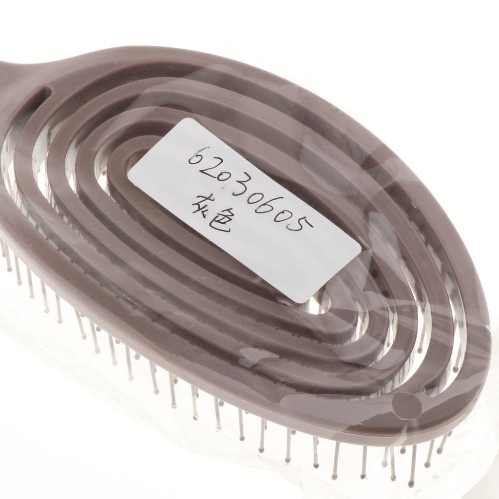 Maxbell Detangler Comb Hair Brush Styling Comb Scalp Massage Hair Care Gray - Aladdin Shoppers
