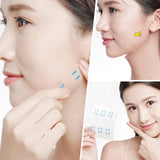 Thin Facial Stickers Line Wrinkle Sagging V-Shape Face Lift Tapes 100PCS