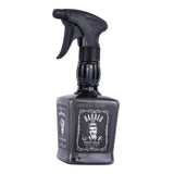 600ml Hairdressing Spray Bottle Water Alcohol Sprayer Dispenser Black