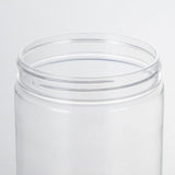 Maxbell 3Pcs Clear Empty PET PVC Storage Containers Jars Pots w/Screw Top 1000ml - Aladdin Shoppers