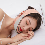 V-Line Thin Face Lift Up Facial Cheek Slimming Strap Band Bandage Skin Color