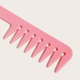 Shaping Wet Pick Wide Tooth Styling Comb Fantail Comb Smooth Comfortable