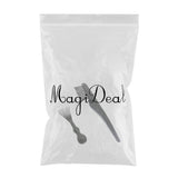 Maxbell 2 Pieces Mini Nylon Bristles Hair Brush Cleaning Tool Remover Rake Comb Set