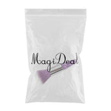 Maxbell Soft Foundation Nail Brush Gel Powder Dust Remover Nail Art Tools Purple