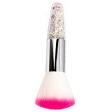 Maxbell Soft Foundation Nail Brush Gel Powder Dust Remover Nail Art Tools White