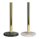 Maxbell Anti-slip Modern Metal Toilet Paper Stand Creative Countertop Decor Gray