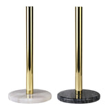 Maxbell Anti-slip Modern Metal Toilet Paper Stand Creative Countertop Decor Gray