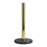 Maxbell Anti-slip Modern Metal Toilet Paper Stand Creative Countertop Decor Gray
