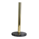 Maxbell Anti-slip Modern Metal Toilet Paper Stand Creative Countertop Decor Gray