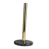 Maxbell Anti-slip Modern Metal Toilet Paper Stand Creative Countertop Decor Gray