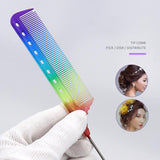Maxbell 4pcs Rainbow Air Cushion Comb No Knots with 2 Clips for Hair Styling