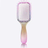 Maxbell 4pcs Rainbow Air Cushion Comb No Knots with 2 Clips for Hair Styling