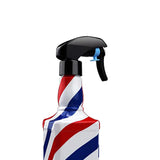 Maxbell Hairdressing Sprayer Salon Barber Water Spray Bottle  Red Blue Cross grain