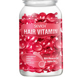 Maxbell Hair Vitamin Serum Capsule with Vitamins B5 Oil Repair Hair For Women red