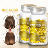 Maxbell Hair Vitamin Serum Capsule with Vitamins B5 Oil Repair Hair For Women red