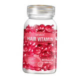 Maxbell Hair Vitamin Serum Capsule with Vitamins B5 Oil Repair Hair For Women red