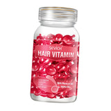 Maxbell Hair Vitamin Serum Capsule with Vitamins B5 Oil Repair Hair For Women red
