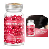 Maxbell Hair Vitamin Serum Capsule with Vitamins B5 Oil Repair Hair For Women red