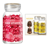 Maxbell Hair Vitamin Serum Capsule with Vitamins B5 Oil Repair Hair For Women red