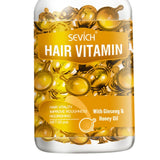 Maxbell Hair Vitamin Serum Capsule with Vitamins B5 Oil Repair Hair For Women orange