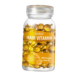 Maxbell Hair Vitamin Serum Capsule with Vitamins B5 Oil Repair Hair For Women orange