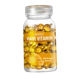 Maxbell Hair Vitamin Serum Capsule with Vitamins B5 Oil Repair Hair For Women orange