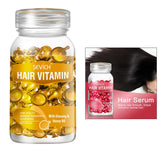 Maxbell Hair Vitamin Serum Capsule with Vitamins B5 Oil Repair Hair For Women orange