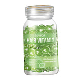 Maxbell Hair Vitamin Serum Capsule with Vitamins B5 Oil Repair Hair For Women green