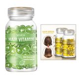 Maxbell Hair Vitamin Serum Capsule with Vitamins B5 Oil Repair Hair For Women green