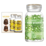 Maxbell Hair Vitamin Serum Capsule with Vitamins B5 Oil Repair Hair For Women green