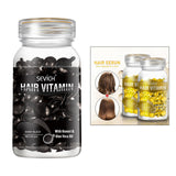 Maxbell Hair Vitamin Serum Capsule with Vitamins B5 Oil Repair Hair For Women black
