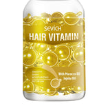 Hair Vitamin Serum Capsule with Vitamins B5 Oil Repair Hair For Women golden