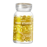 Maxbell Hair Vitamin Serum Capsule with Vitamins B5 Oil Repair Hair For Women golden