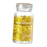 Maxbell Hair Vitamin Serum Capsule with Vitamins B5 Oil Repair Hair For Women golden