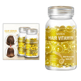 Maxbell Hair Vitamin Serum Capsule with Vitamins B5 Oil Repair Hair For Women golden