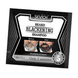 Maxbell Beard Coloring Darkening Dye Shampoo Gradually Colors Mustache(15ml) 1 pc
