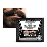 Maxbell Beard Coloring Darkening Dye Shampoo Gradually Colors Mustache(15ml) 1 pc