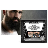 Maxbell Beard Coloring Darkening Dye Shampoo Gradually Colors Mustache(15ml) 1 pc