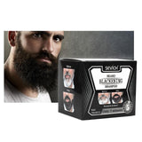 Maxbell Beard Coloring Darkening Dye Shampoo Gradually Colors Mustache(15ml) 10 pcs