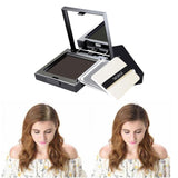 Maxbell Hair Line Powder Concealer Counter Edge Control Hair Filler dark brown