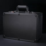 Maxbell Large Barber Salon Tool Kits Storage Travel Carry Case Organizer Box Black