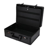 Maxbell Large Barber Salon Tool Kits Storage Travel Carry Case Organizer Box Black