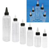 Maxbell 5pcs 30/60/100/120/250/500ml Tattoo Ink Bottle with Twist Cap + Scale  30ML