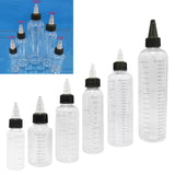 Maxbell 5pcs 30/60/100/120/250/500ml Tattoo Ink Bottle with Twist Cap + Scale  30ML