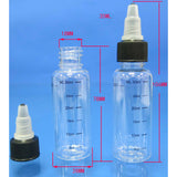 Maxbell 5pcs 30/60/100/120/250/500ml Tattoo Ink Bottle with Twist Cap + Scale  30ML