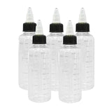 Maxbell 5pcs 30/60/100/120/250/500ml Tattoo Ink Bottle with Twist Cap + Scale  100ML