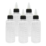 Maxbell 5pcs 30/60/100/120/250/500ml Tattoo Ink Bottle with Twist Cap + Scale  100ML