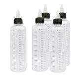 Maxbell 5pcs 30/60/100/120/250/500ml Tattoo Ink Bottle with Twist Cap + Scale  250ML