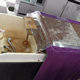 Maxbell Reuseable Massage SPA Salon PVC Clear Waterproof Shampoo Bed Pad 60x65cm